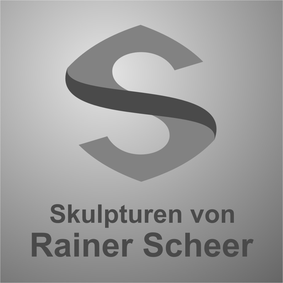 Logo, Skulpturen von Rainer Scheer